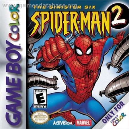 Cover Spider-Man 2 - The Sinister Six for Game Boy Color